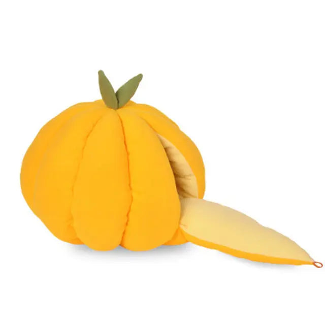cat nest Y Deep Sleep Pumpkin Nest Semi-Enclosed WLP Company