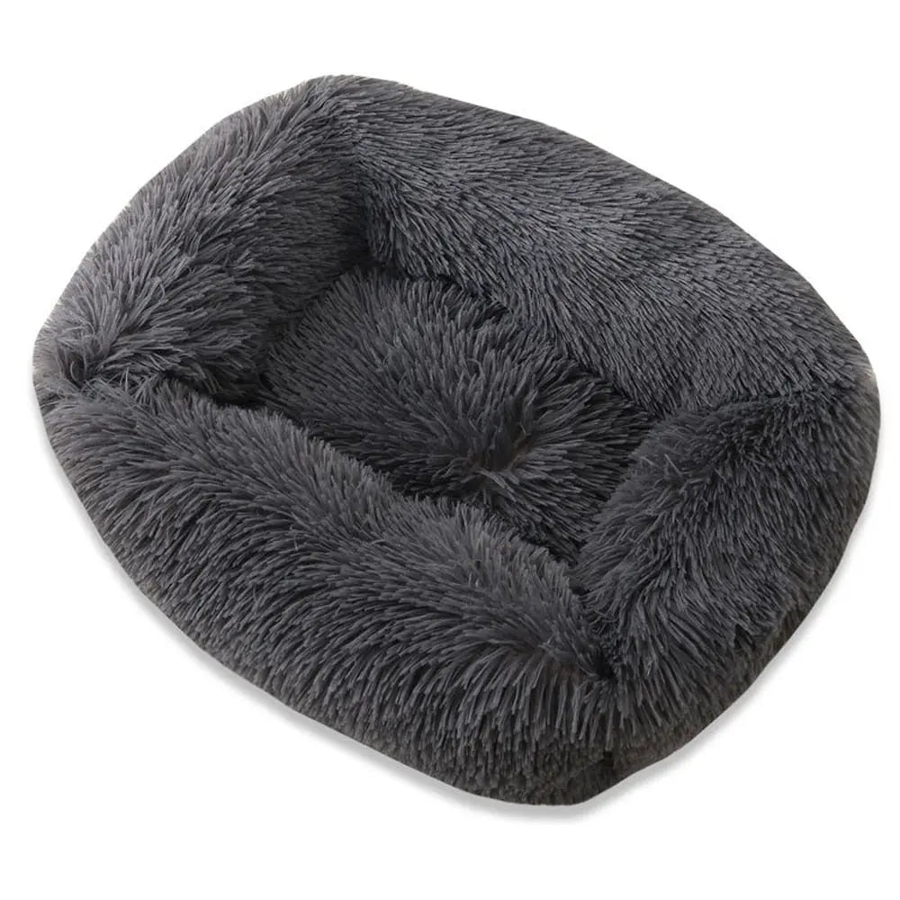 Dogs Long Plush Solid Bed WLP Company