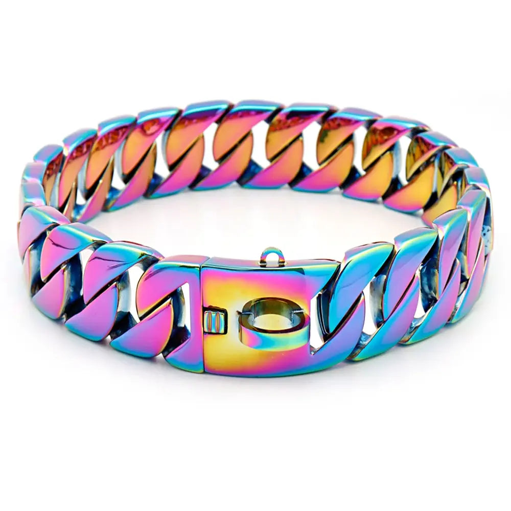 Strong Chain Styled Dog Collar WLP Company