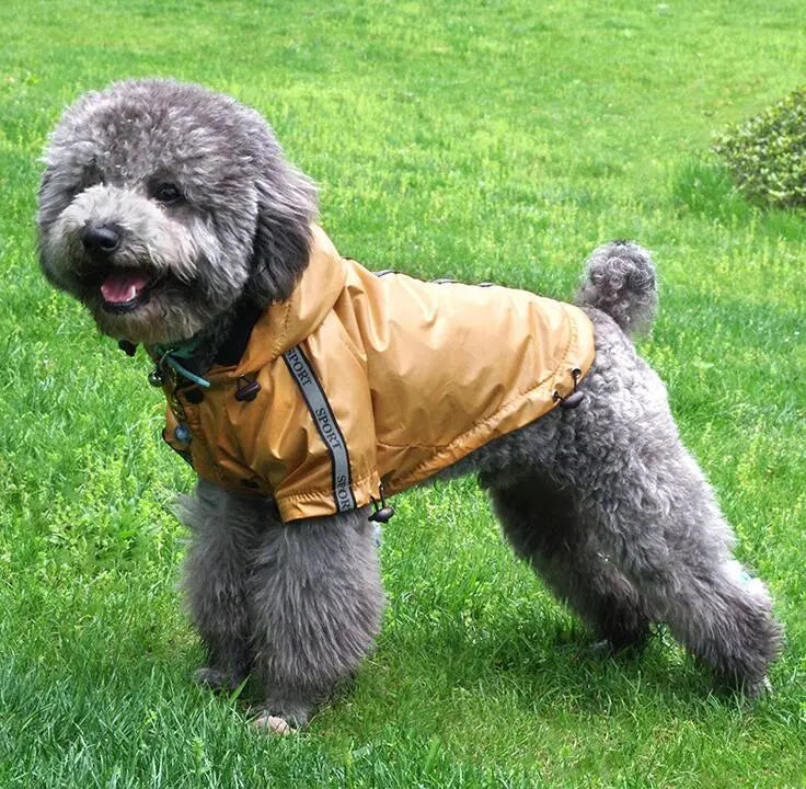 Dog Raincoat with Fleece Lining - Ultimate Weather Protection & Warmth WLP Company