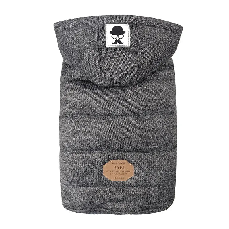cute dog vest Comfortable Winter Hooded Dog's Vest - 100% Cotton Round Neck WLP Company