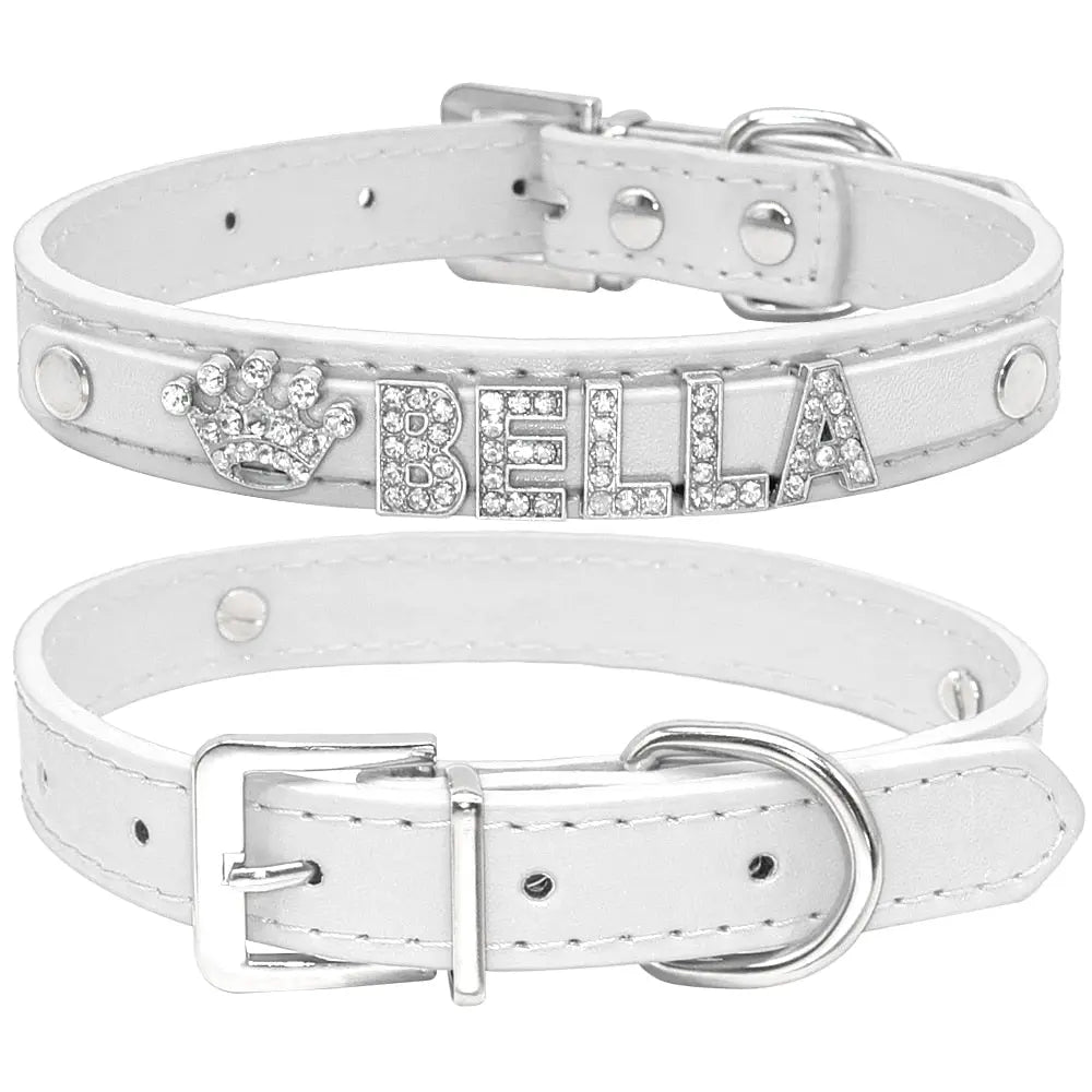 dog collar Bella Crystal Collar WLP Company