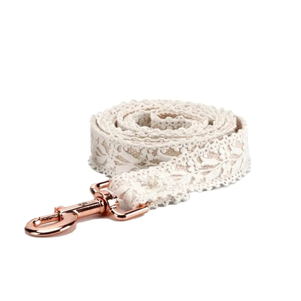 dog collar Laced Floral Collar WLP Company
