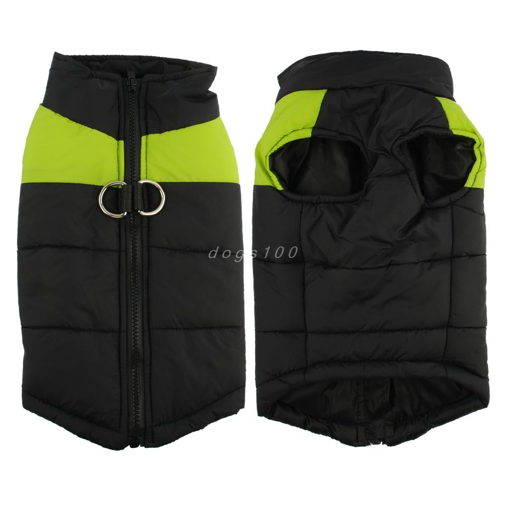 Fashion Waterproof Winter Dog's Vest - Polyester Outdoor Clothing