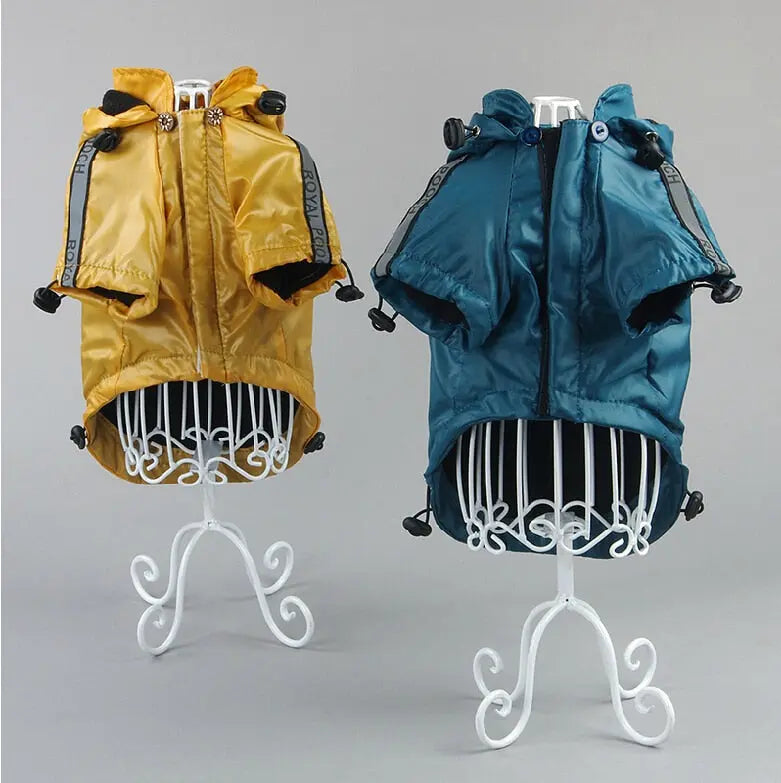 Dog Raincoat with Fleece Lining - Ultimate Weather Protection & Warmth WLP Company