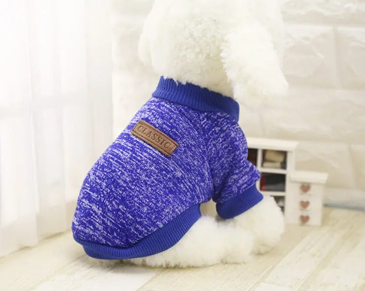 dog sweater Warm Cotton Melange Color Dog’s Sweater WLP Company