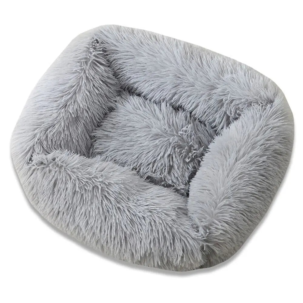 Dogs Long Plush Solid Bed WLP Company