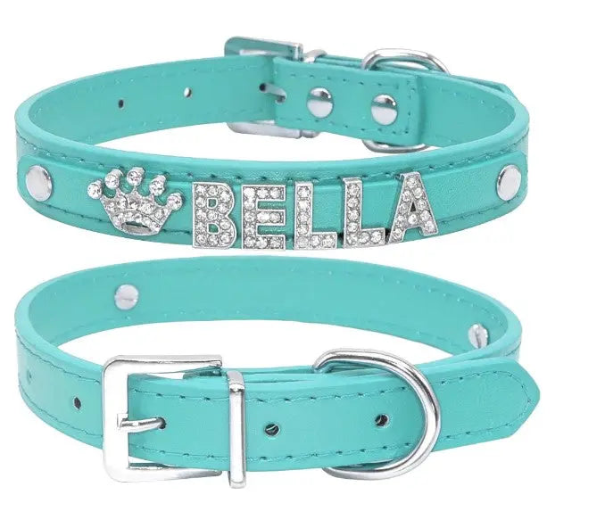 dog collar Bella Crystal Collar WLP Company