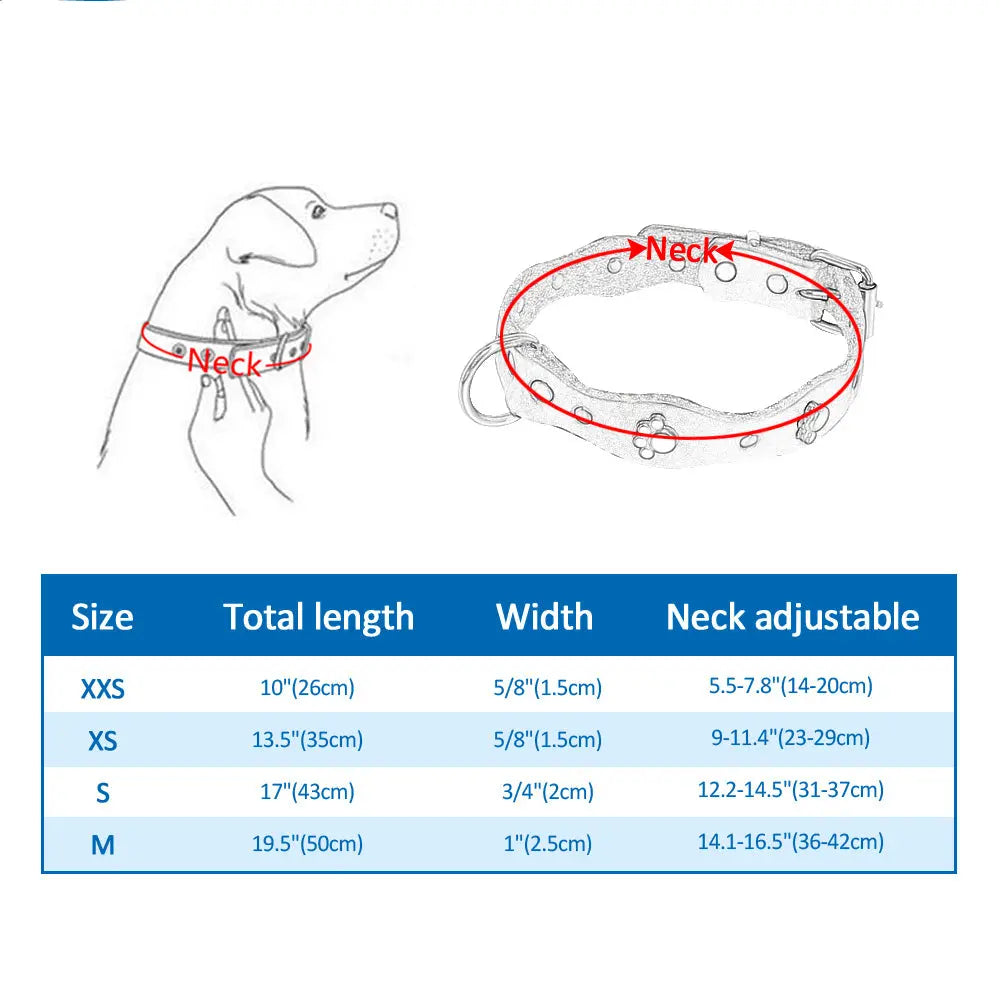 premium leather dog collar Genuine Leather Dog Collar - Timeless Elegance & Comfort WLP Company