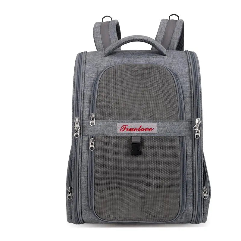 outdoor backpack for dogs Adventure Awaits: Outdoor Nylon Portable Backpack for Dogs WLP Company