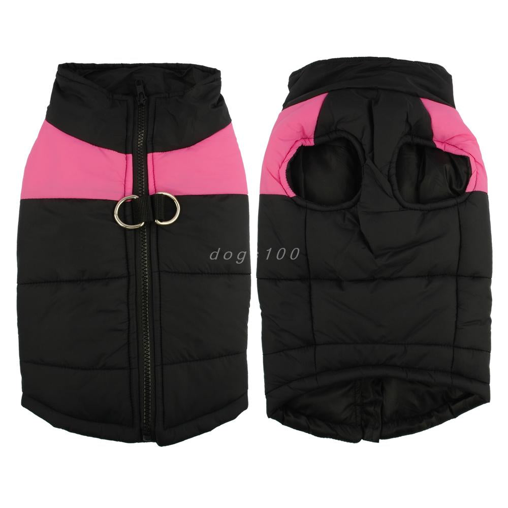 Fashion Waterproof Winter Dog's Vest - Polyester Outdoor Clothing