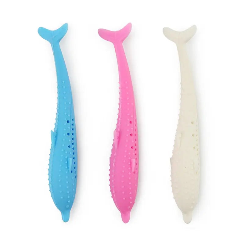 Soft Silicone Catnip Fish Toy WLP Company