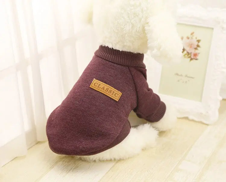 dog sweater Warm Cotton Melange Color Dog’s Sweater WLP Company