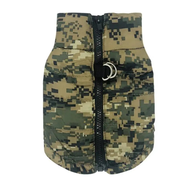 Sstylish dog coat tylish Warm Waterproof Camouflage Dog's Coat - Cotton & Down WLP Company