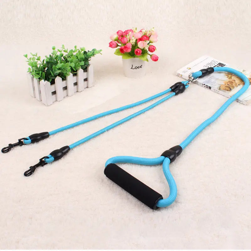 Adventure Awaits! Double Headed Traction Rope for Pets WLP Company