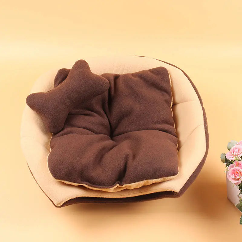 Dog's Foldable Soft Warm Bed - Ultimate Comfort & Convenience WLP Company