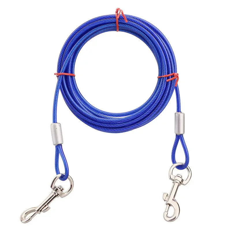 Outdoor Anti-Bite Tie Out Cable - Stainless Steel WLP Company