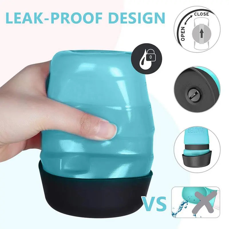 pet water bottle Travel Foldable Water Bottle WLP Company