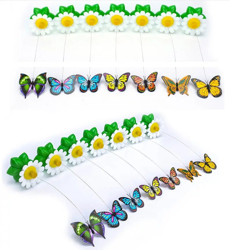 Electric Butterfly Toy Colorful Butterfly Toy for Pets WLP Company