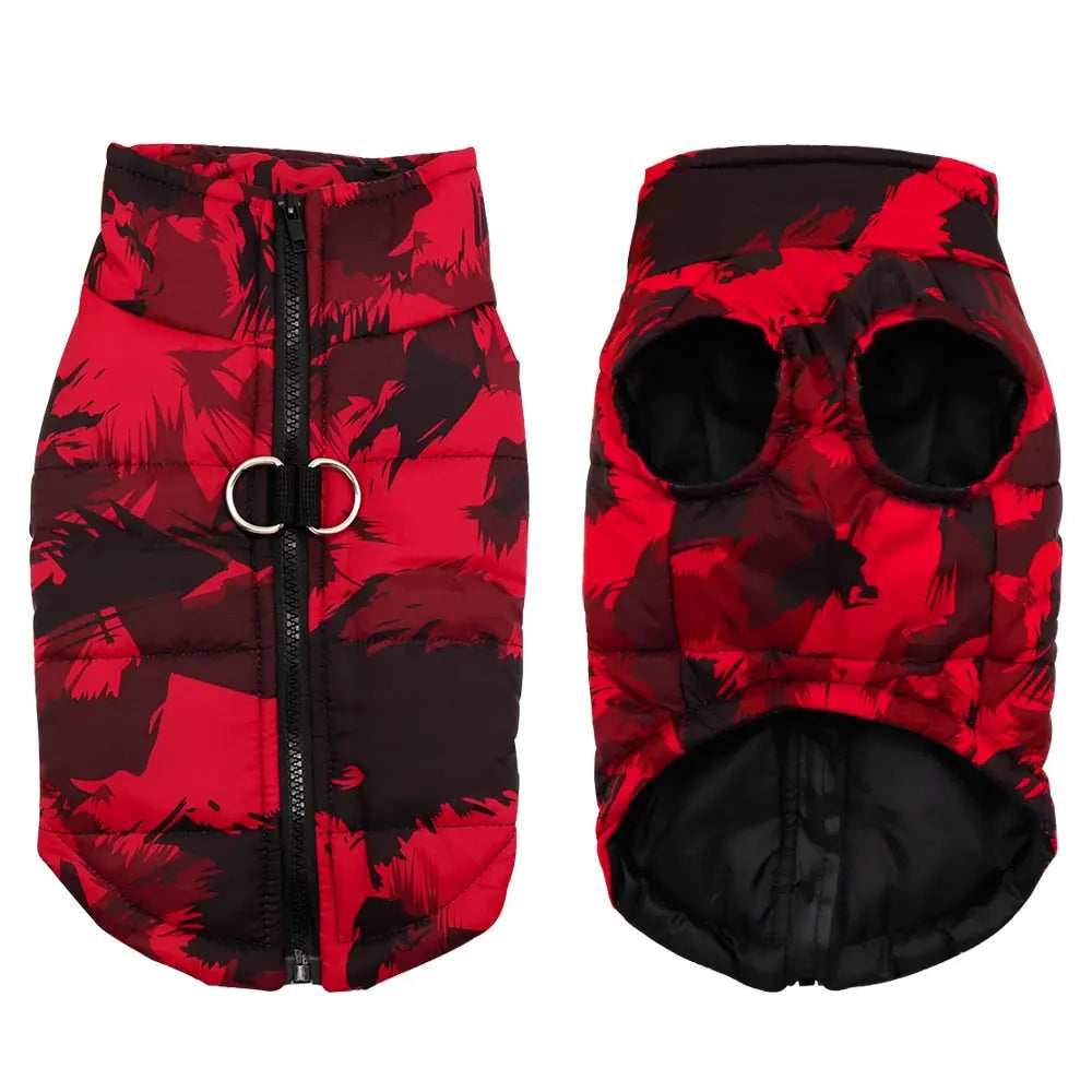 waterproof dog vest- Insulated Hoodie Design with Polyester WLP Company