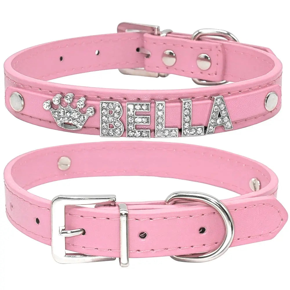 dog collar Bella Crystal Collar WLP Company