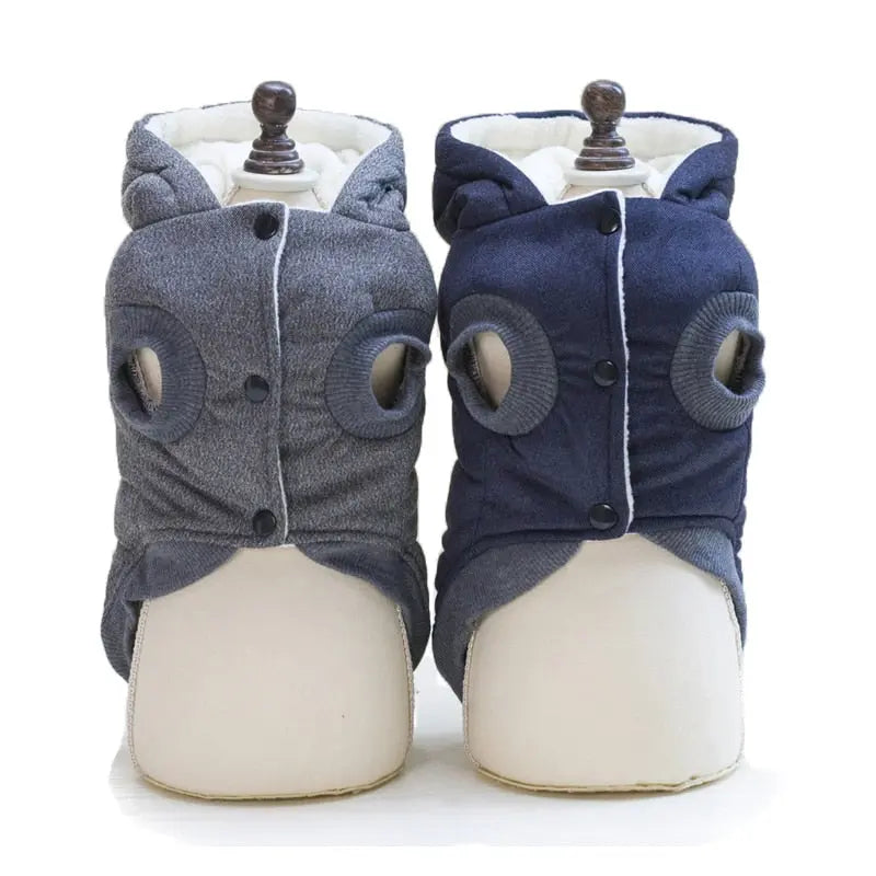 cute dog vest Comfortable Winter Hooded Dog's Vest - 100% Cotton Round Neck WLP Company