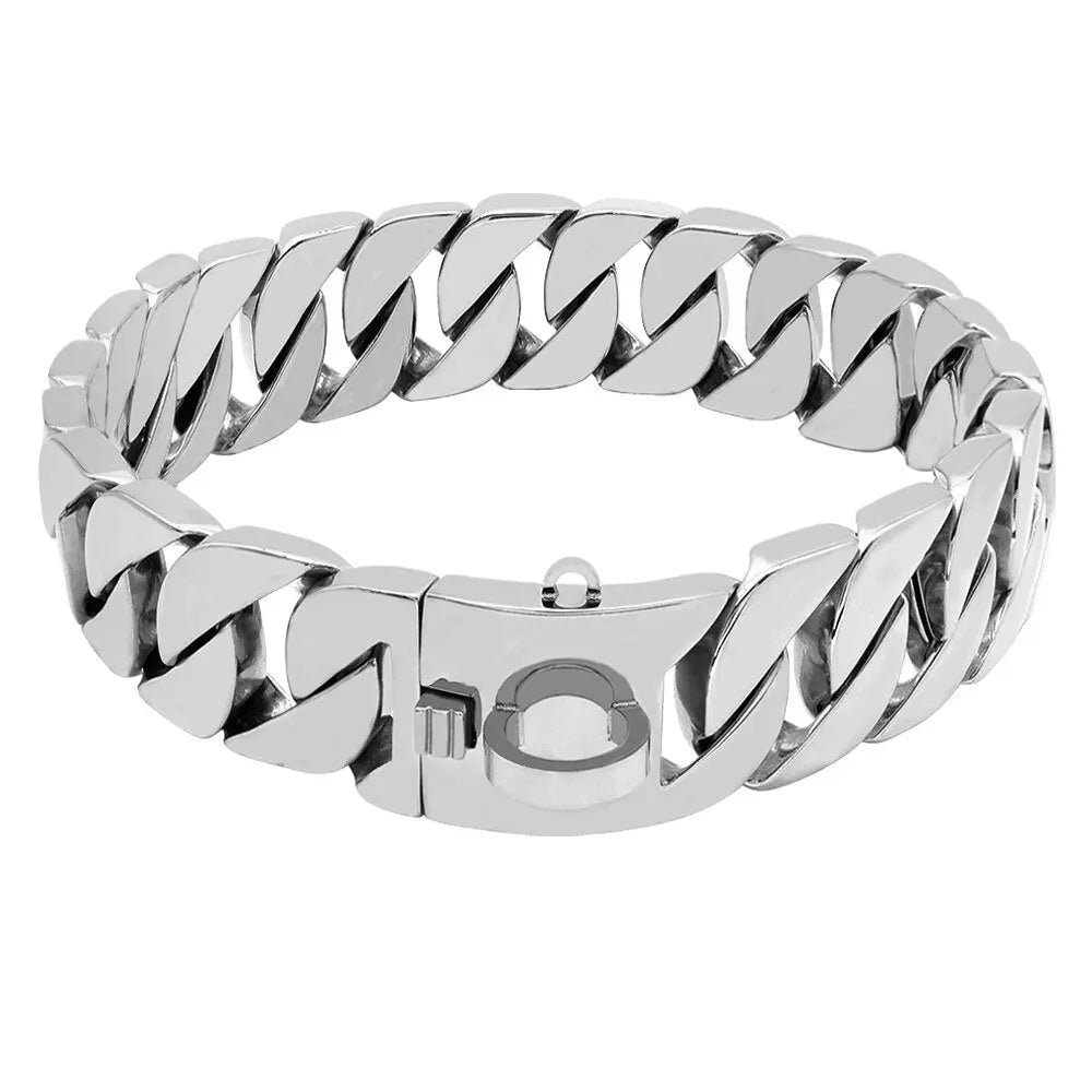 Strong Chain Styled Dog Collar WLP Company
