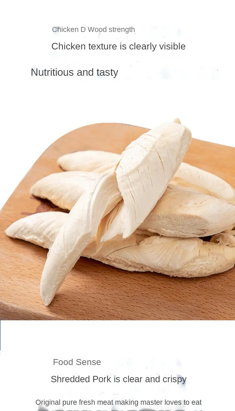 cat snacks Pet snacks cat freeze-dried chicken breast dog snacks chicken freeze-dried fattening gills WLP Company