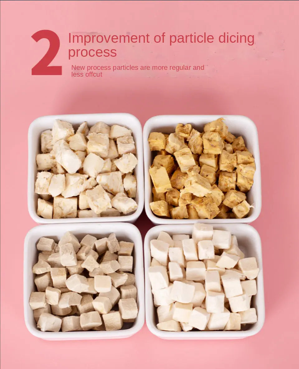 freeze-dried fish Freeze-dried spring fish, cat snacks, dried small fish, pet dogs, freeze-dried beautiful hair and teeth cleaning WLP Company