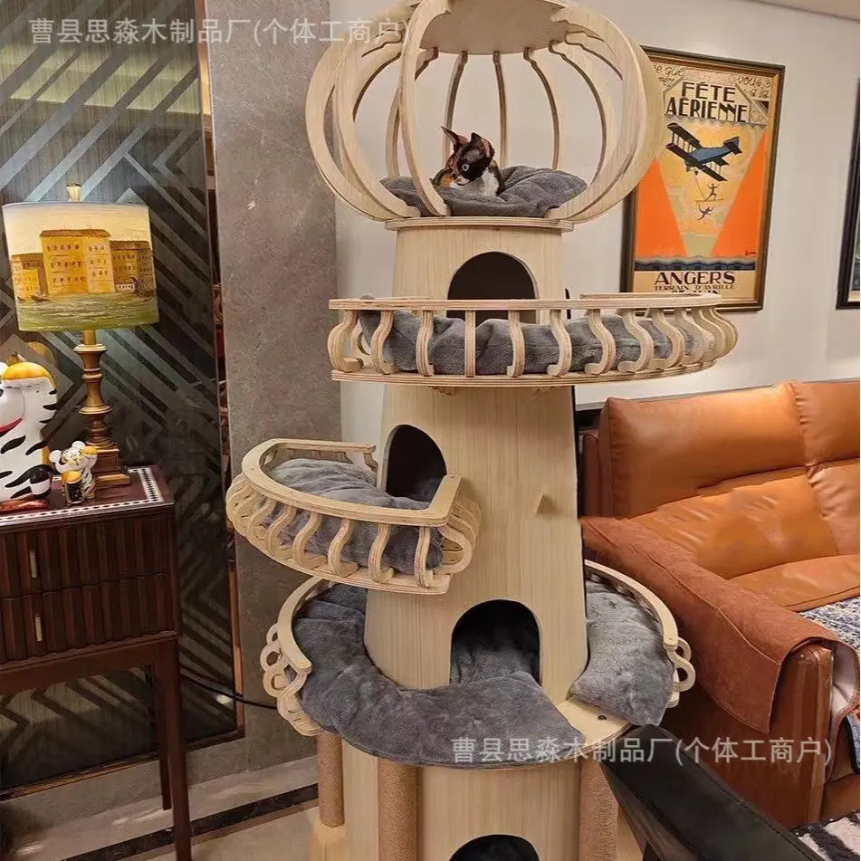 Large Cat Condo Villa WLP Company