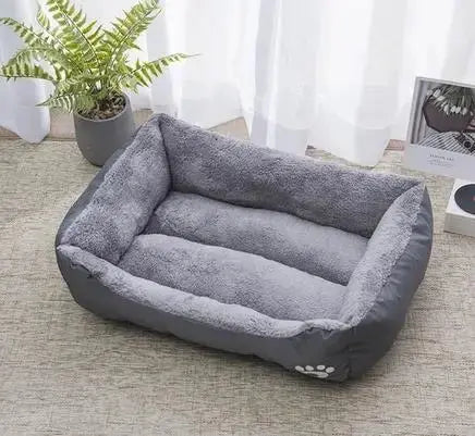 warm pet bed Waterproof Fleece Pet Bed - Ultimate Comfort for Your Furry Friend WLP Company