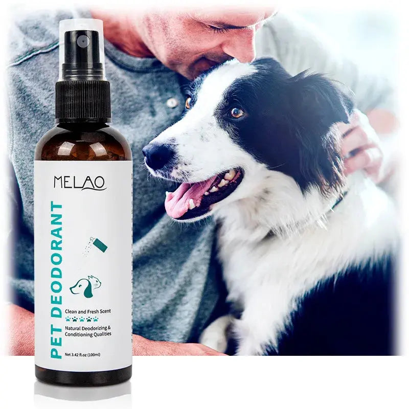 Natural Pet Deodorizing Spray for Cats Dogs Long Lasting Fragrance Odor Eliminator Safe Gentle Formula for Home Pet Care WLP Company