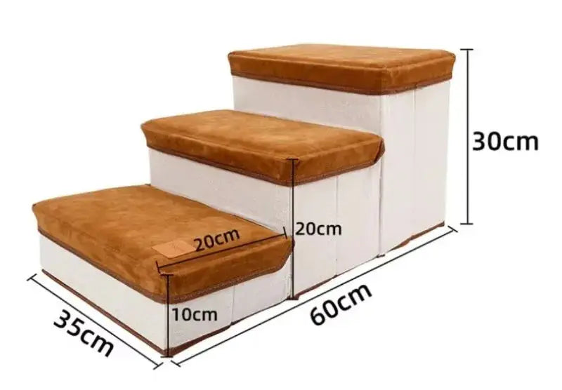 Pet Climbing Ladder: Foldable and Non-Slip Storage Solution for Indoor Use WLP Company