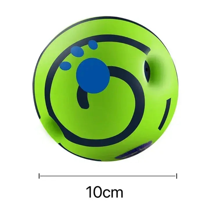 Pet Dog Toy Ball Wobble Wag Giggle Sound-Emitting Glow Ball Interactive Dog Toy Funny Indoor or Outdoor Play Agility Training WLP Company