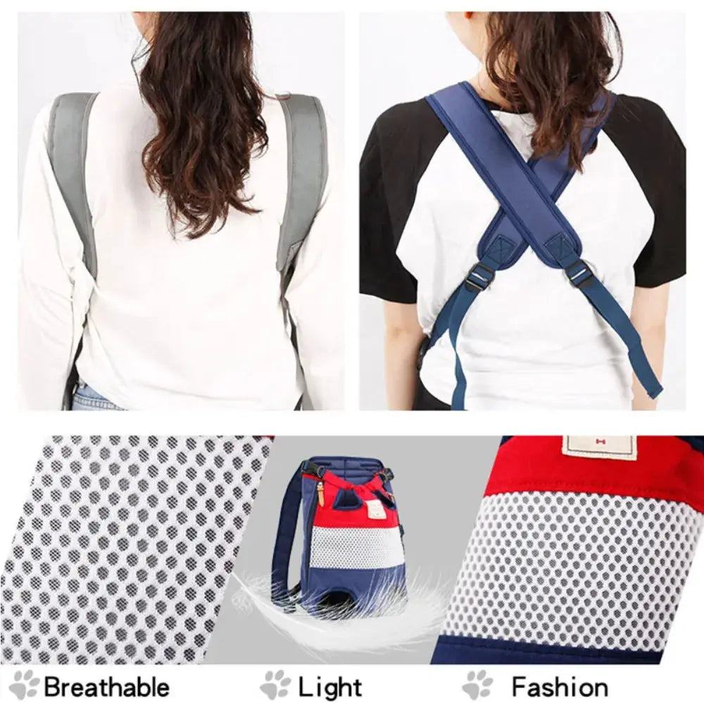 pet travel backpack Transport Backpack for Pet, Travel Bag for Cat and Dog WLP Company