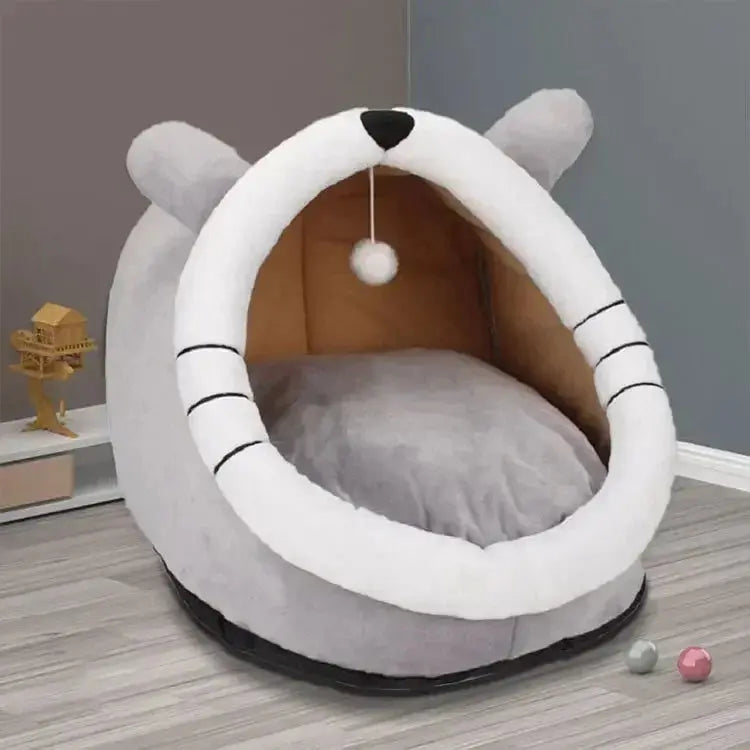 Cat Bed Washable Cave House - Ultimate Comfort & Warmth for Your Feline WLP Company