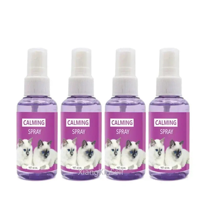 60ml Calming Spray Feline Anti-Stress Pheromone Emotional Soothing Spray Health Cleaning Supplies for Cats WLP Company