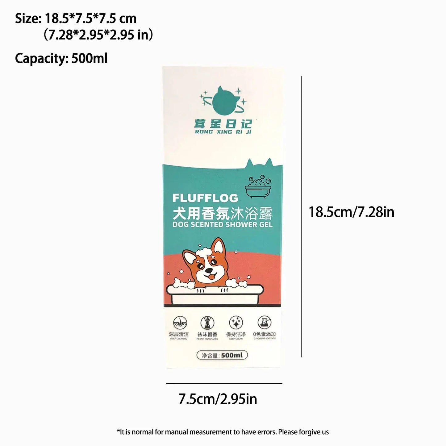 pet dog shampoo Gel Universal Pet Shampoo For All Dogs Clean And Smooth Eliminate Odor And Retain Fragrance No Fluorescent Agent WLP Company