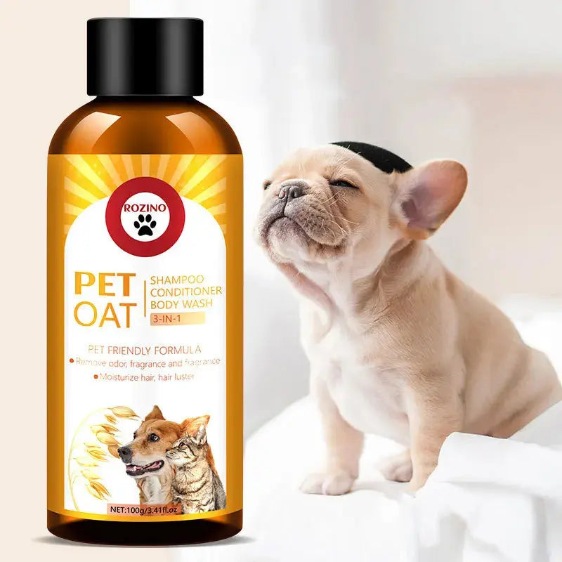 Pet Shampoo and Conditioner 3 in 1 Plant Based Organic Sulfate Free Soap Free Tear Free Moisturizer for Pets Cats and Dogs WLP Company