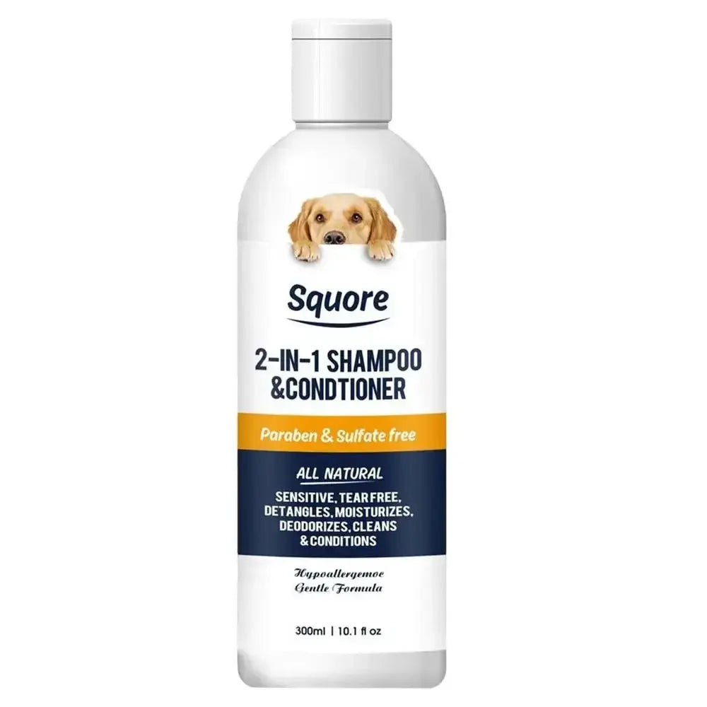 Puppy Shampoo And Conditioner 2 In 1 Natural Moisturizing Shampoo Moisturizing Dog Shampoo For Sensitive Skin PH Balanced WLP Company