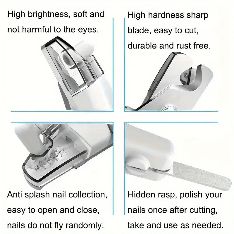 pet nail clipper Cat & Dog Nail Clipper Set – Professional Pet Claw Trimmer with Safety Guard, Nail Grinder & Scissors for Small To Large Pets WLP Company