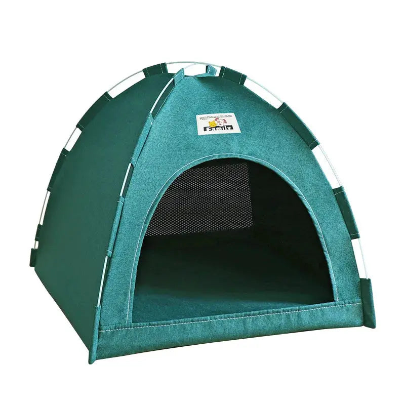 Foldable Cat House Pet Tent Four Seasons Universal Cat and Dog Pet Nest Summer Cool Mat Outdoor Portable Foldable Breathable WLP Company