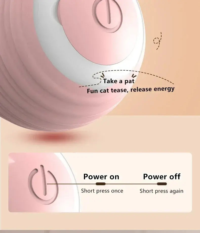 Cat Interactive Ball Smart Cat Toys for Pet Indoor WLP Company