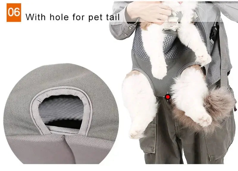 pet travel backpack Transport Backpack for Pet, Travel Bag for Cat and Dog WLP Company