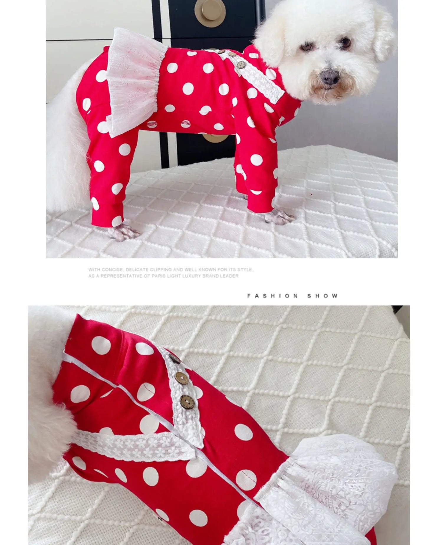 100% Cotton Fashion Puppy Dress