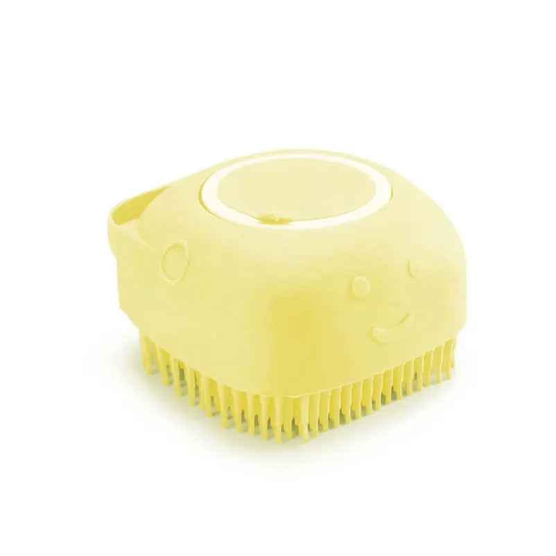 pet dog bath brush Pet dog silicone bath brush Clean care baby Baby bath massage brush Safe non-toxic pet products WLP Company