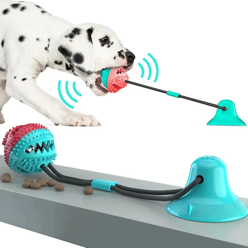 Dog Chew Toys Dog Chiew/Leaking Food Ball with Ropes WLP Company