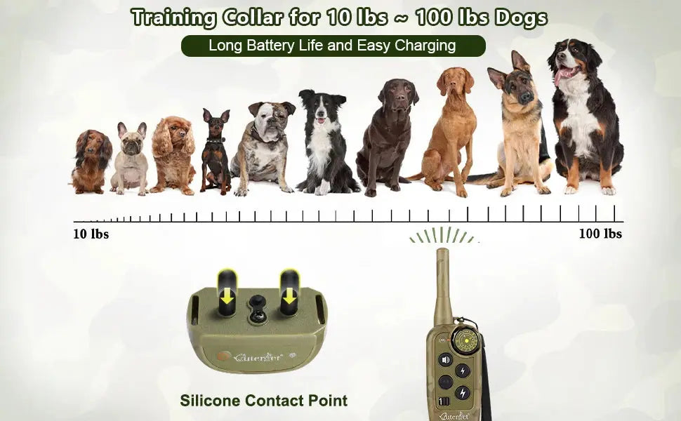 dog training collar Training Collar Pet Dog Remote Control Waterproof Rechargeable Pet Barking Stopper Dog Repellent Control Training Collar WLP Company