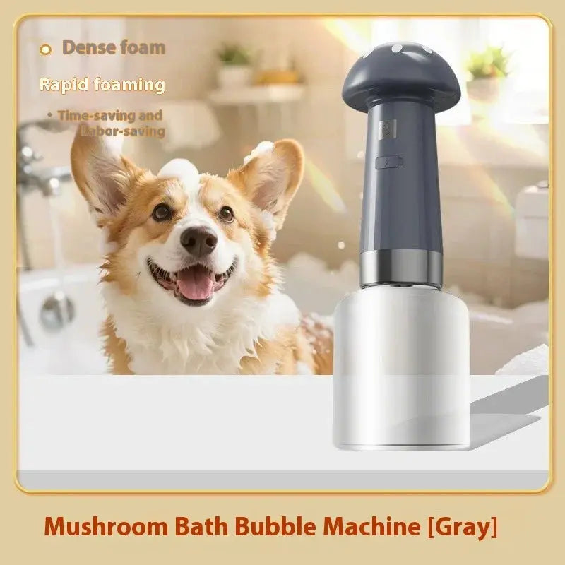 Electric Shampoo Foamer Pet Foaming Soap Dispenser Pets Bathing Bubbler Dog Shampoo Dispenser Shampoo Sprayer Little Yellow Duck WLP Company
