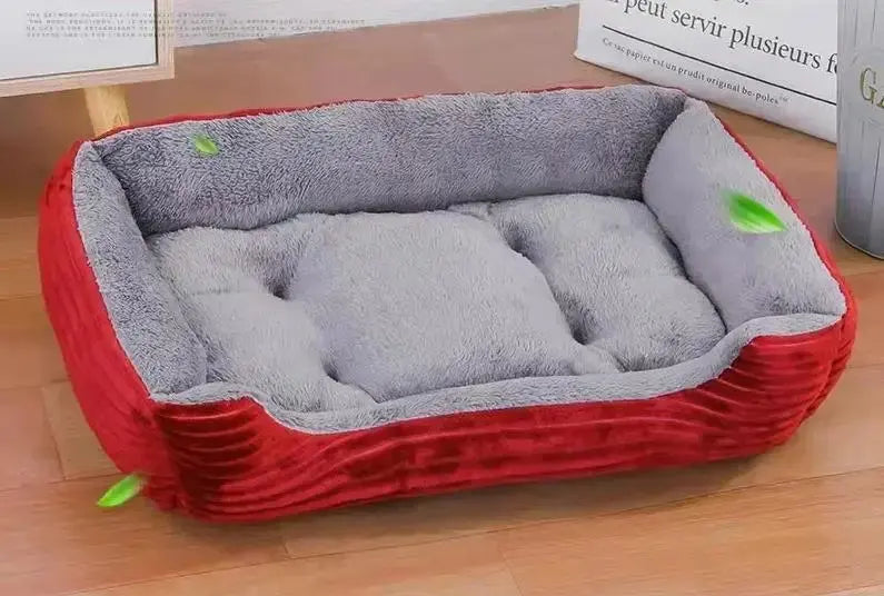 warm pet bed Waterproof Fleece Pet Bed - Ultimate Comfort for Your Furry Friend WLP Company